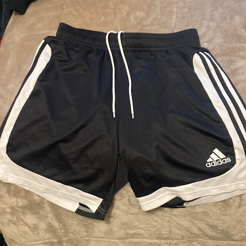 Adidas climalite soccer shorts size large